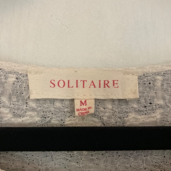 Solitaire embroidered - Picture 2 of 5
